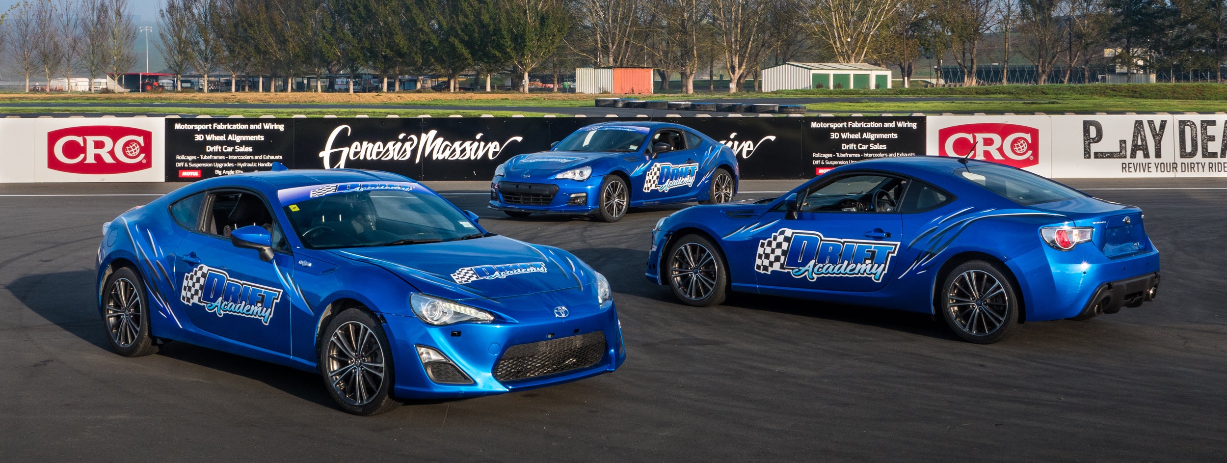 Drift cars at Meremere